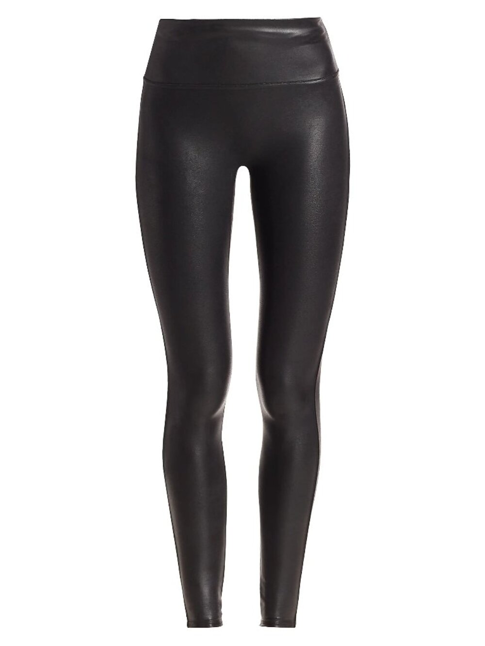 NWT Spanx Faux Leather Leggings, Black, Size LP
